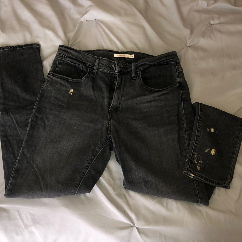 Levi jeans high rise skinny